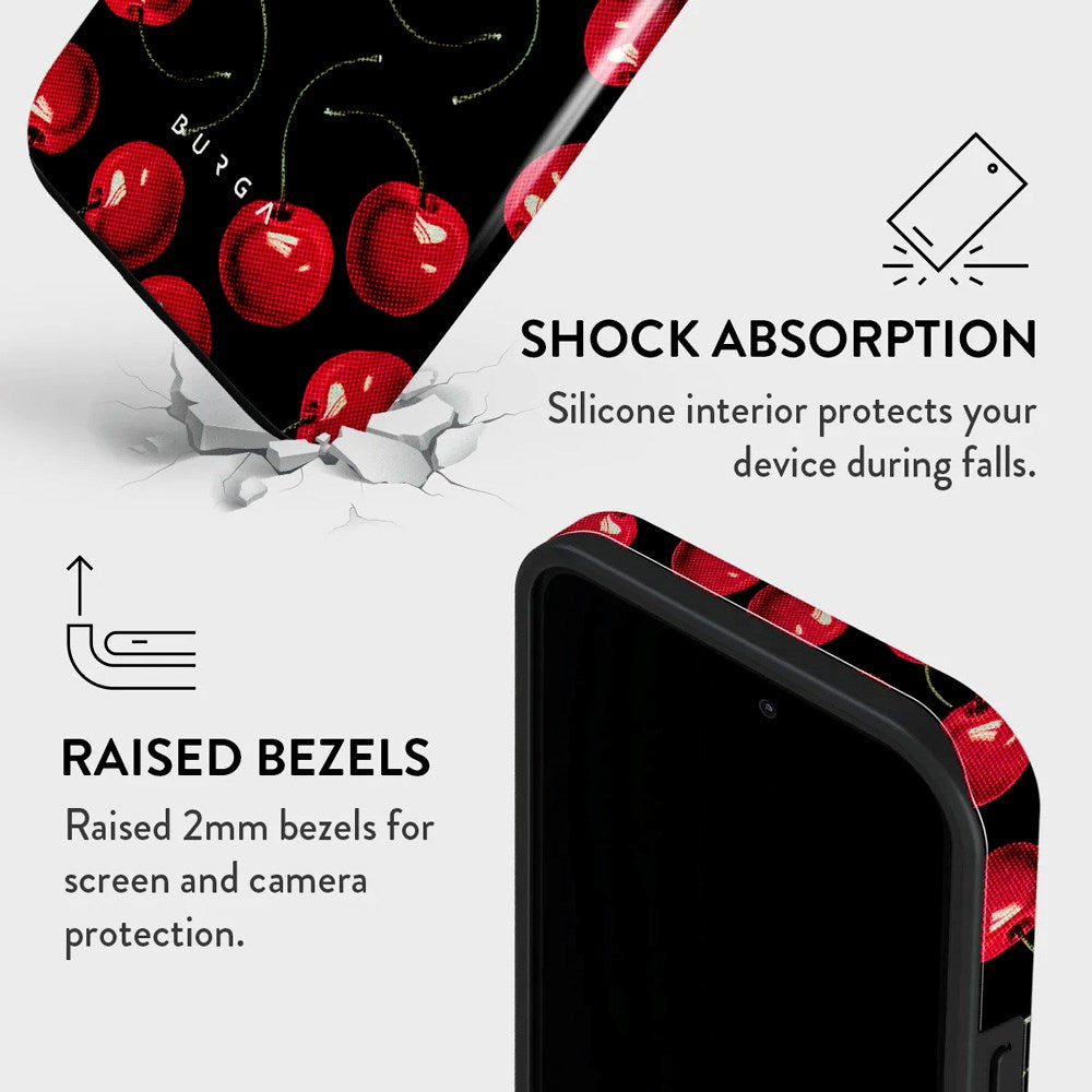 iPhone 13 Pro Burga Tough Fashion Cover - Cherrybomb