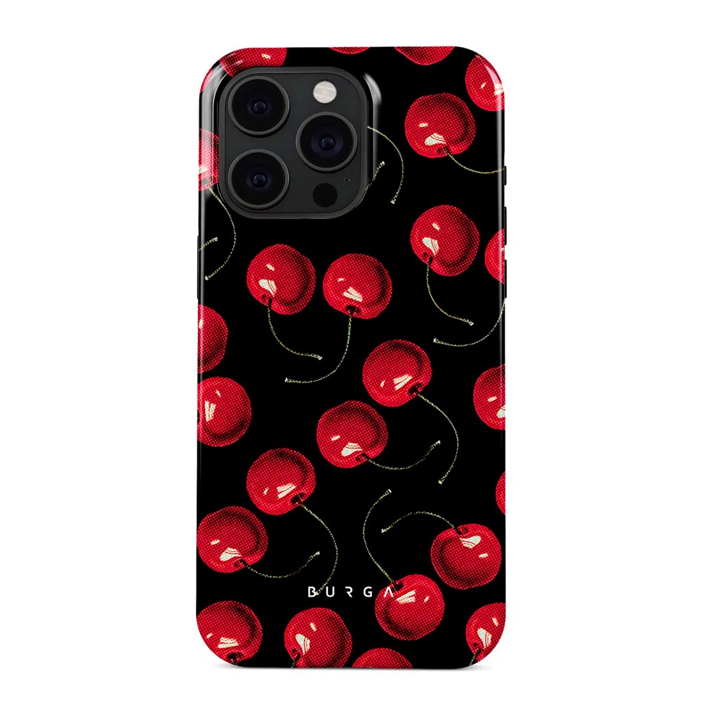 iPhone 15 Pro Burga Tough Fashion Cover - Cherrybomb