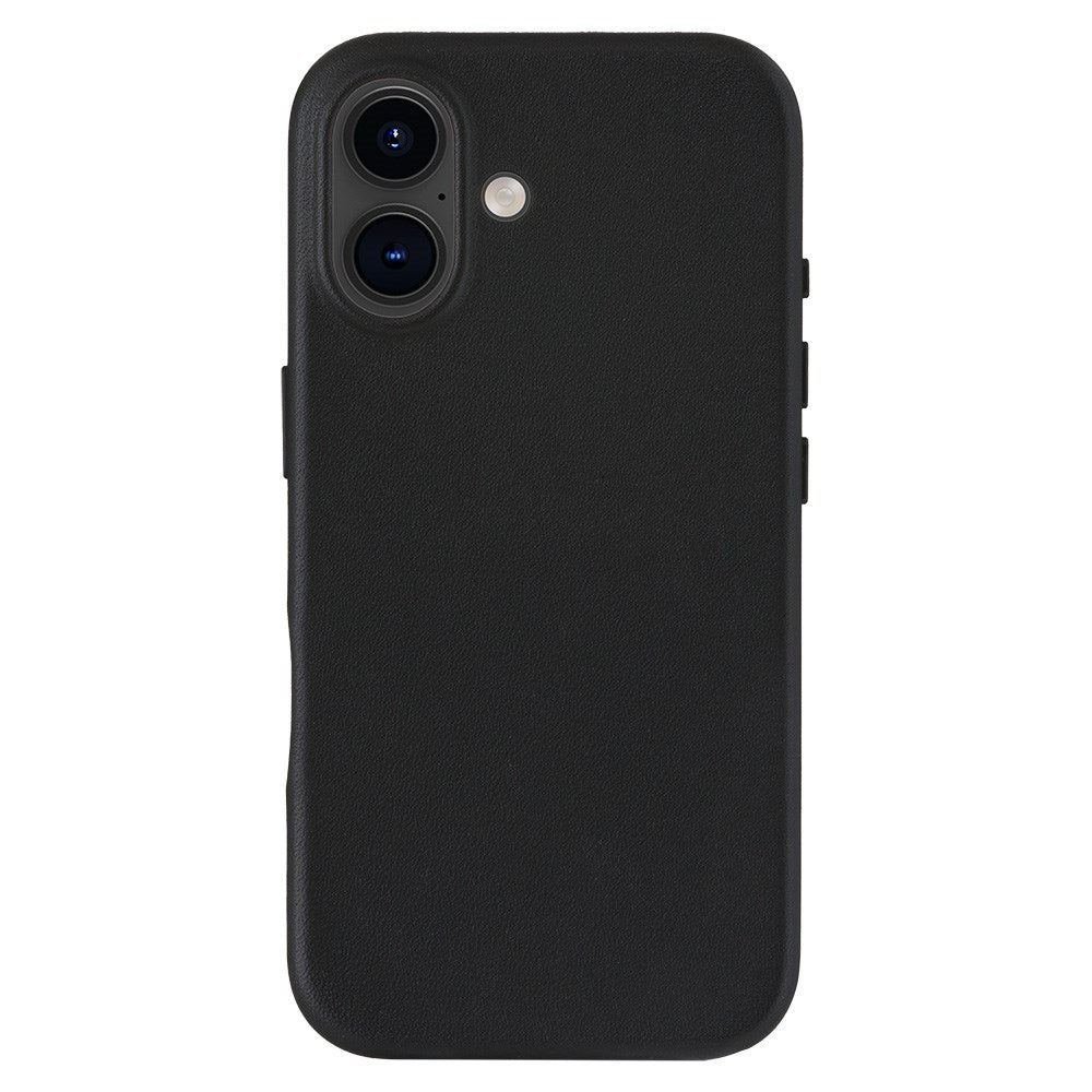 iPhone 16 Dbramante1928 Roskilde Cover - 100% Ægte Læder - MagSafe Kompatibel - Sort
