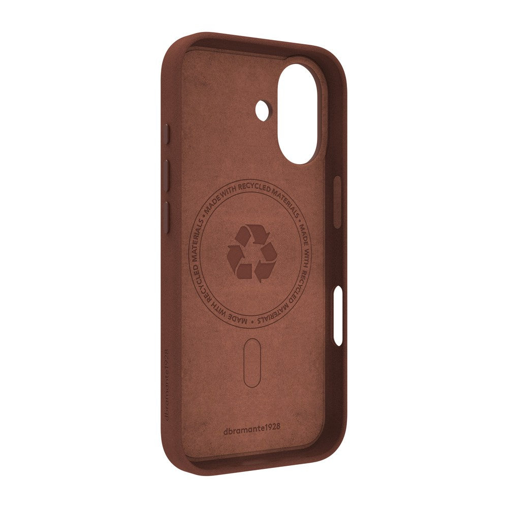 dbramante1928 iPhone 17 Roskilde Bagside Cover - MagSafe Kompatibel - Dark Tan