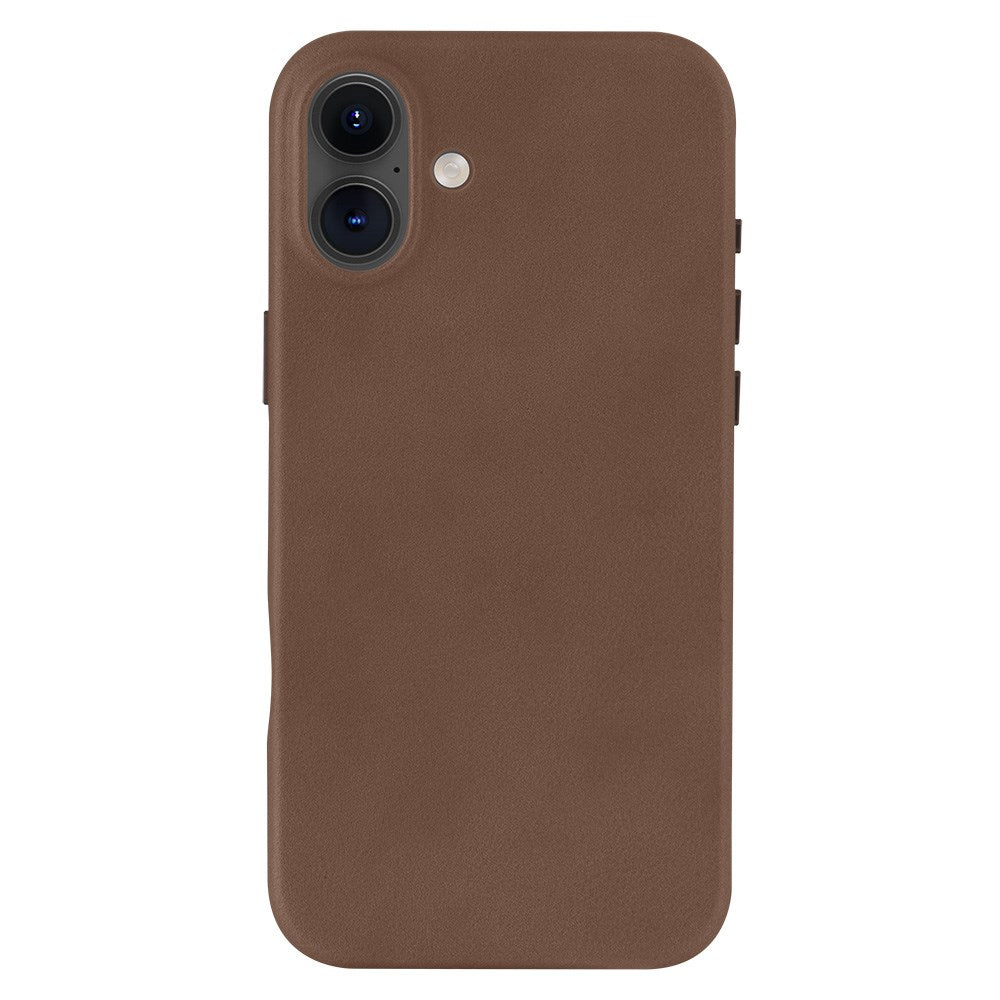 iPhone 16 Plus Dbramante1928 Roskilde Cover - 100% Genbrugsplast - MagSafe Kompatibel - Dark Tan
