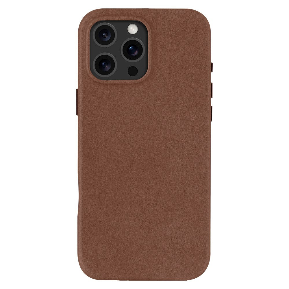 iPhone 16 Pro Max Dbramante1928 Roskilde Cover - 100% Genbrugsplast - MagSafe Kompatibel - Dark Tan