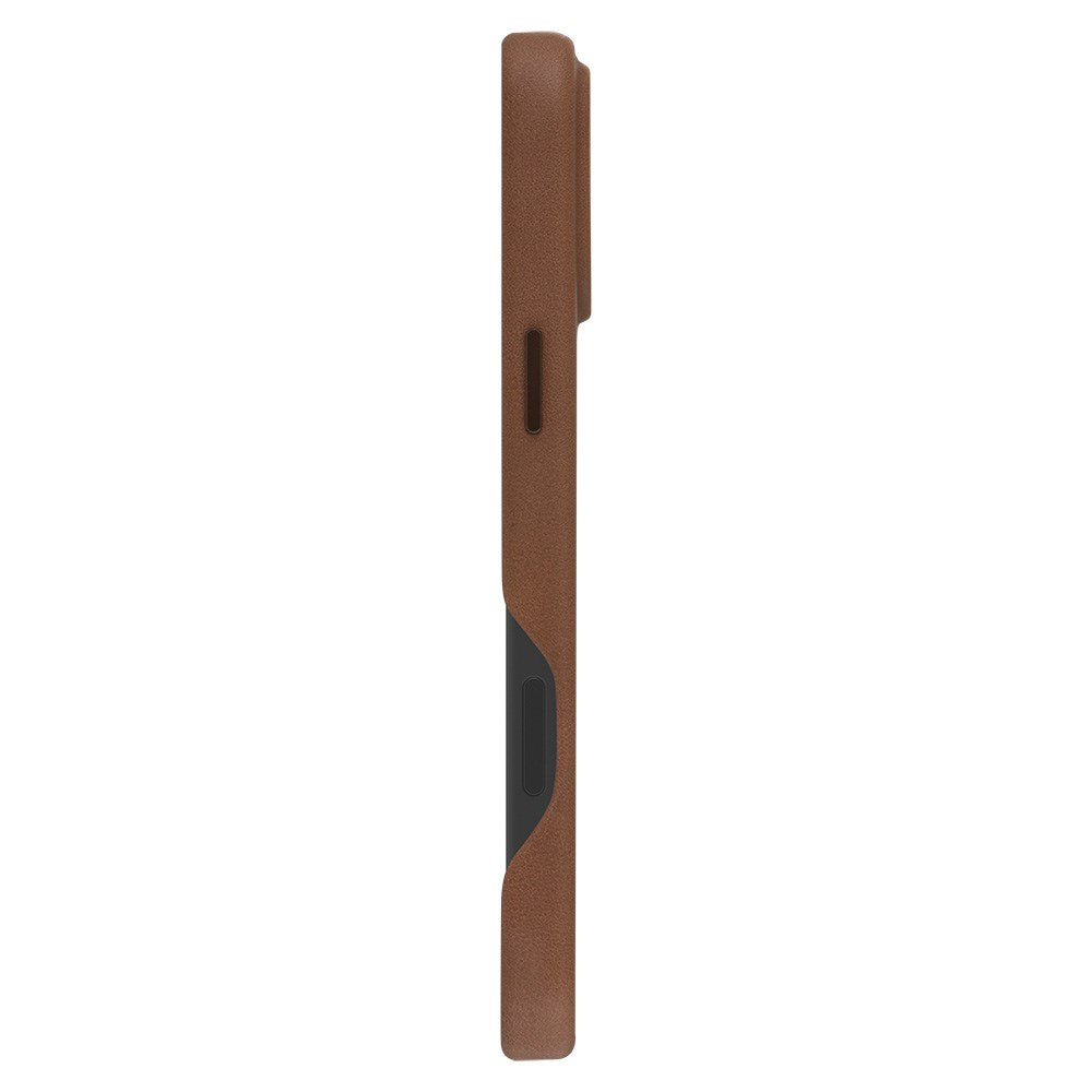 iPhone 16 Pro Max Dbramante1928 Roskilde Cover - 100% Genbrugsplast - MagSafe Kompatibel - Dark Tan