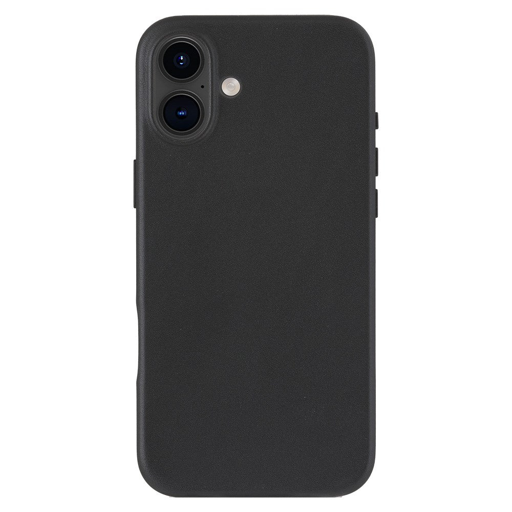 iPhone 16 Plus Dbramante1928 Roskilde Cover - 100% Ægte Læder - MagSafe Kompatibel - Sort