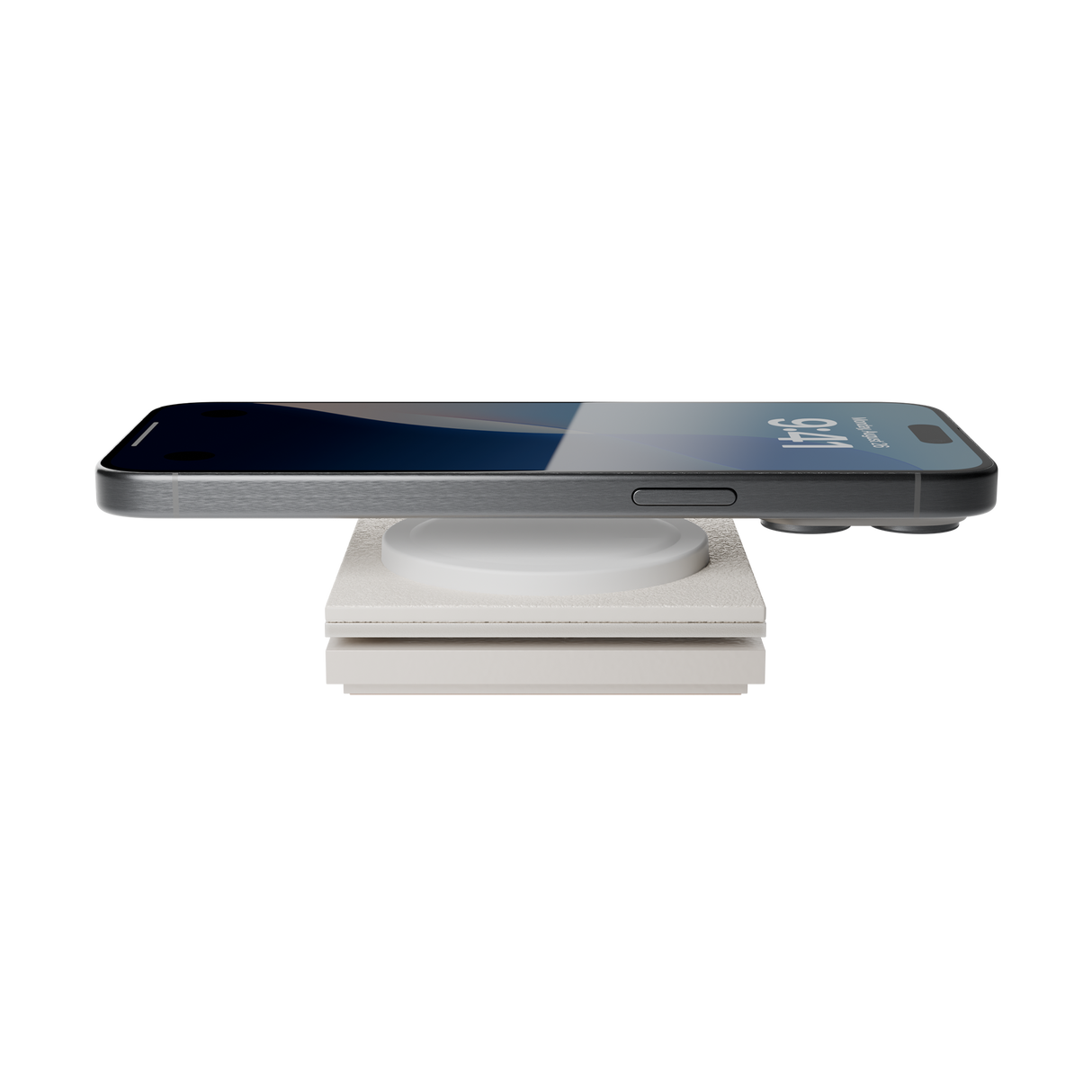 Native Union - Rise Solo - Qi2 Magnetisk Trådløs Oplader - Beige