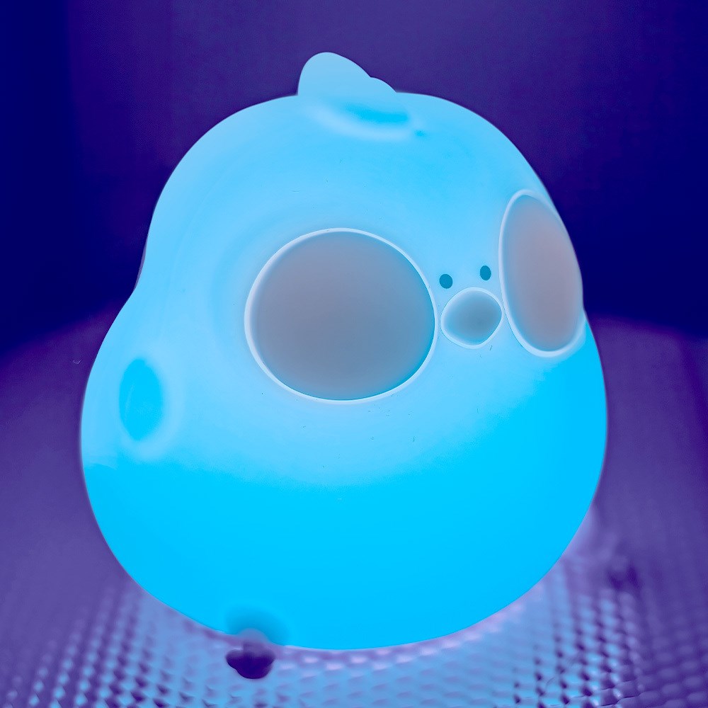 Silikone Natlampe LED fra Forever Light - Hungry Chicken