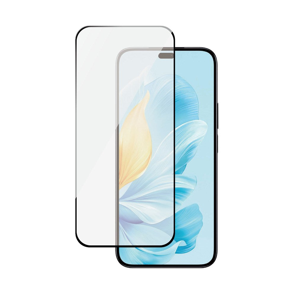 Safe By PanzerGlass® Honor 200 Lite / X8b Ultra-Wide Fit Skærmbeskyttelsesglas - Case Friendly - Gold Strength - Gennemsigtig / Sort Kant