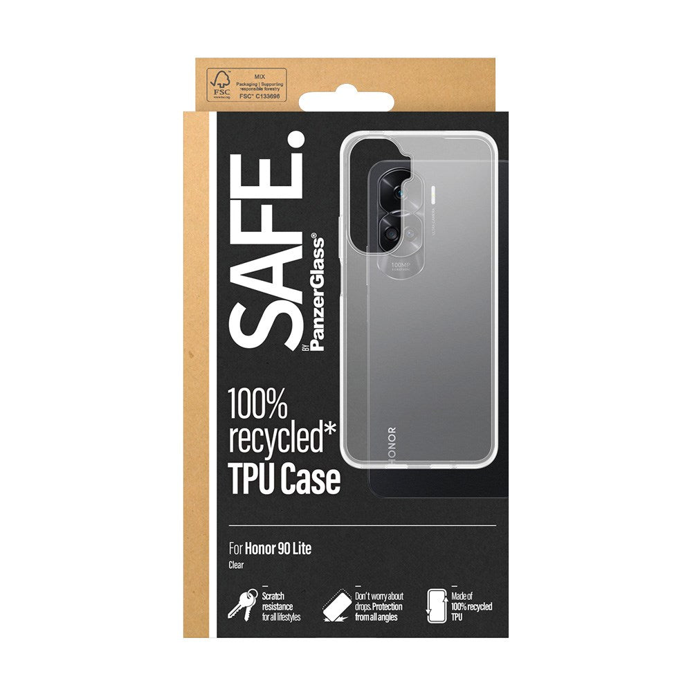 Safe By PanzerGlass® Honor 90 Lite TPU Case - Gennemsigtig