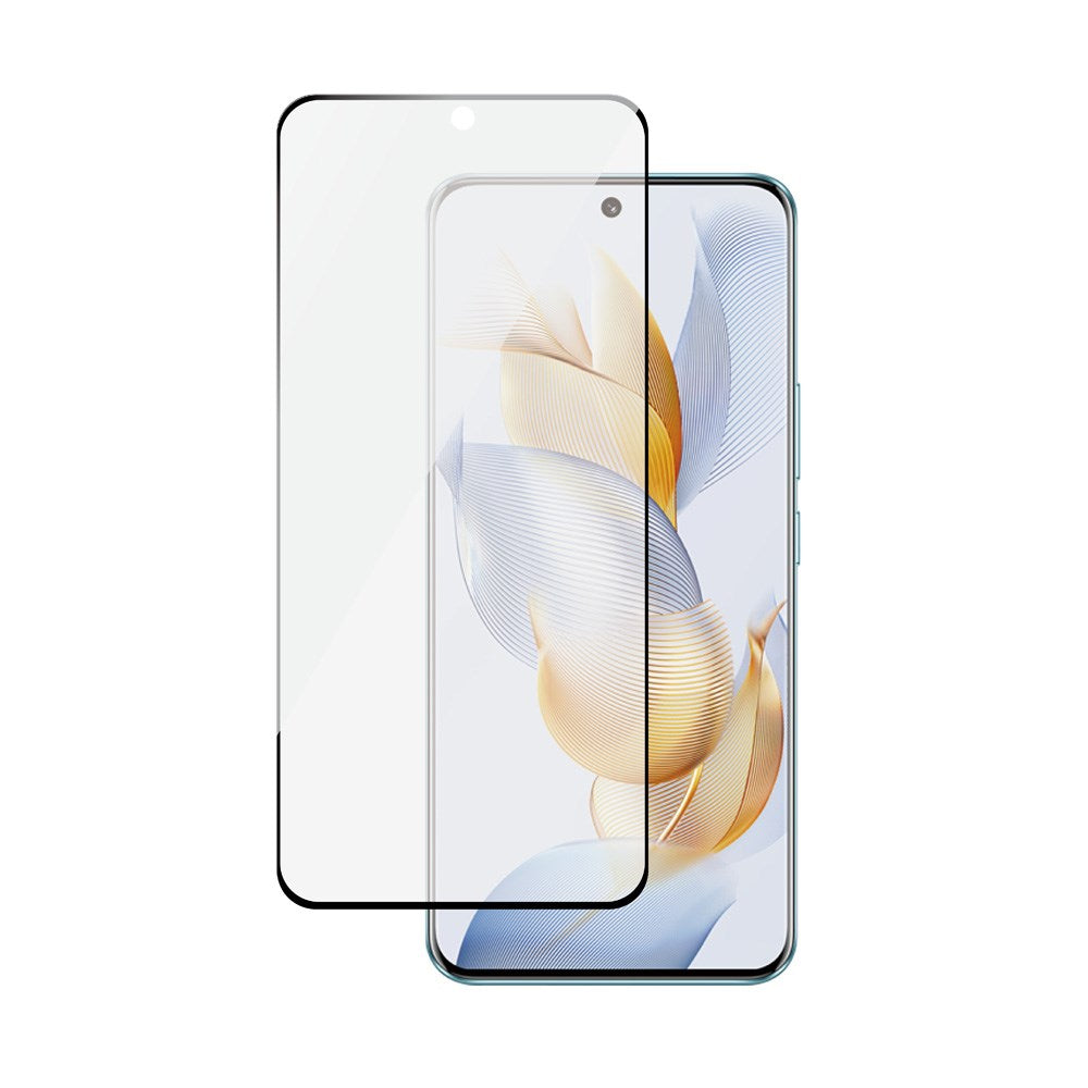 Safe By PanzerGlass® Honor 90 Ultra-Wide Fit Skærmbeskyttelsesglas - Case Friendly - Gold Strength - Gennemsigtig / Sort Kant