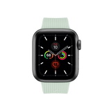 Apple Watch (38/40/SE/41/42mm) Native Union Curve Strap Silikone Rem - Grøn