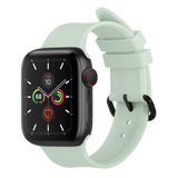 Apple Watch (38/40/SE/41/42mm) Native Union Curve Strap Silikone Rem - Grøn