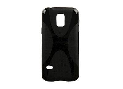 Samsung Galaxy S5 Mini TPU X-Line Cover - Sort