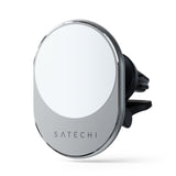 Satechi 7.5W Magnetic Trådløs Biloplader - MagSafe Kompatibel - Hvid