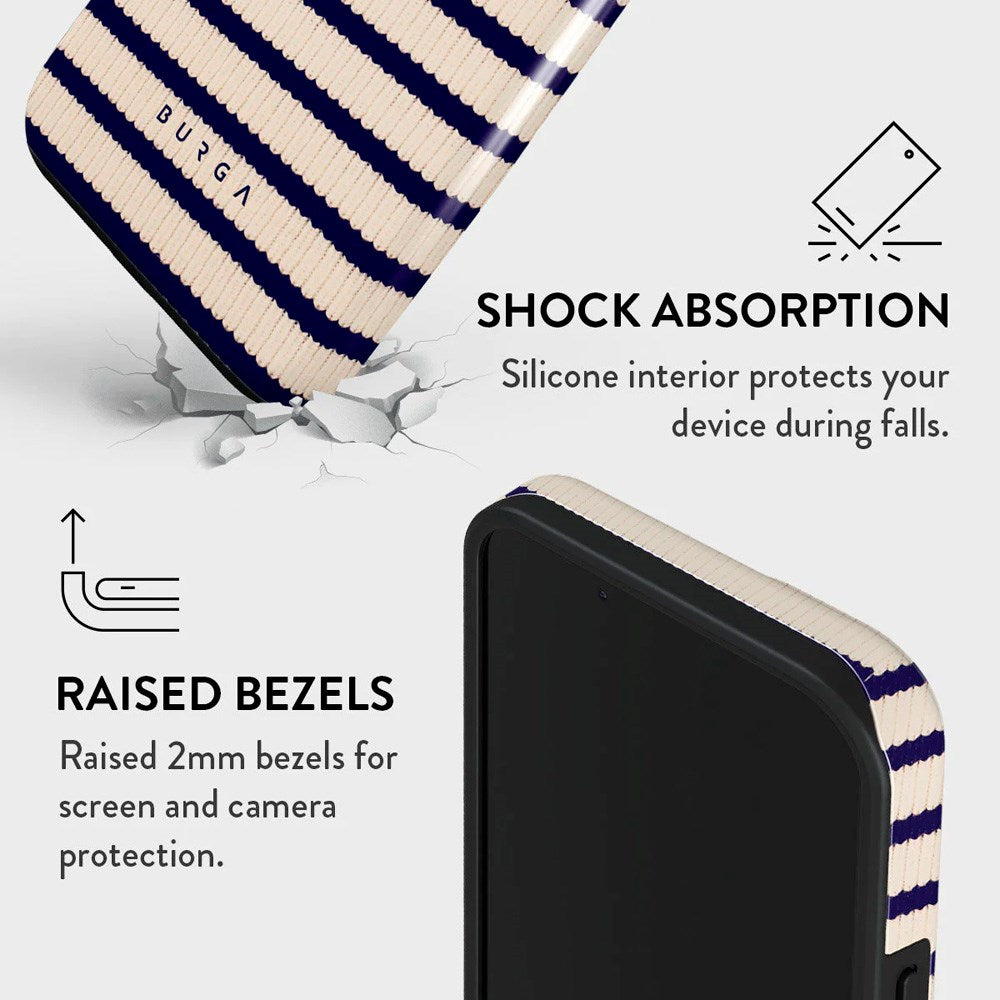 iPhone 15 Burga Tough Fashion Cover - Old Money