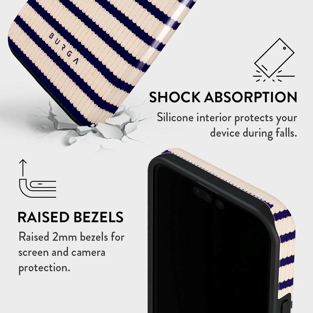 iPhone 15 Pro Burga Tough Fashion Cover - Old Money