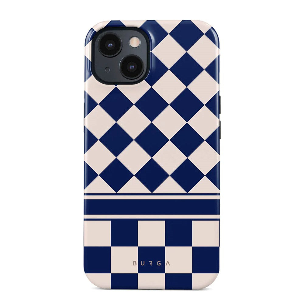 iPhone 14 Burga Tough Fashion Cover - Check & Mate