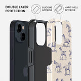 iPhone 13 Burga Tough Fashion Cover - Derby Race