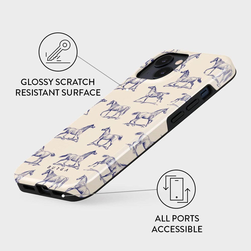 iPhone 13 Burga Tough Fashion Cover - Derby Race