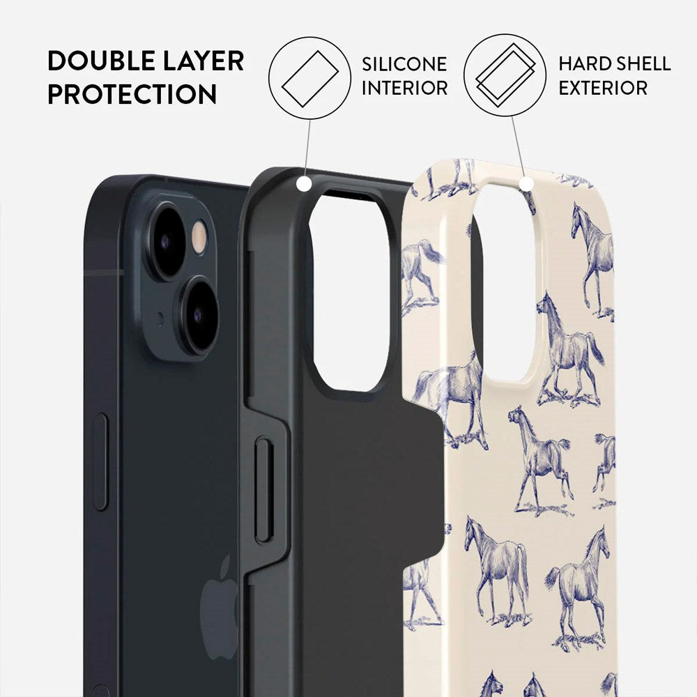 iPhone 14 Burga Tough Fashion Cover - Derby Race