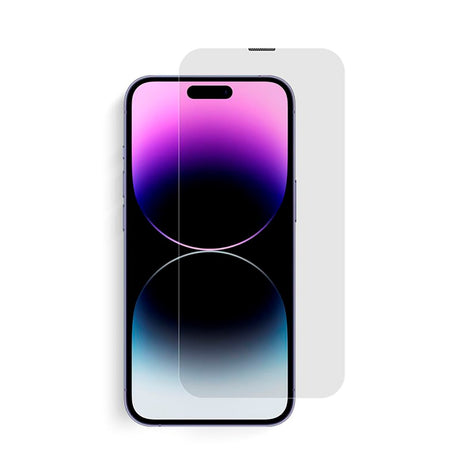 iPhone 14 Pro Mobile Origin Beskyttelsesglas - Case Friendly - 2 Pak - Gennemsigtig