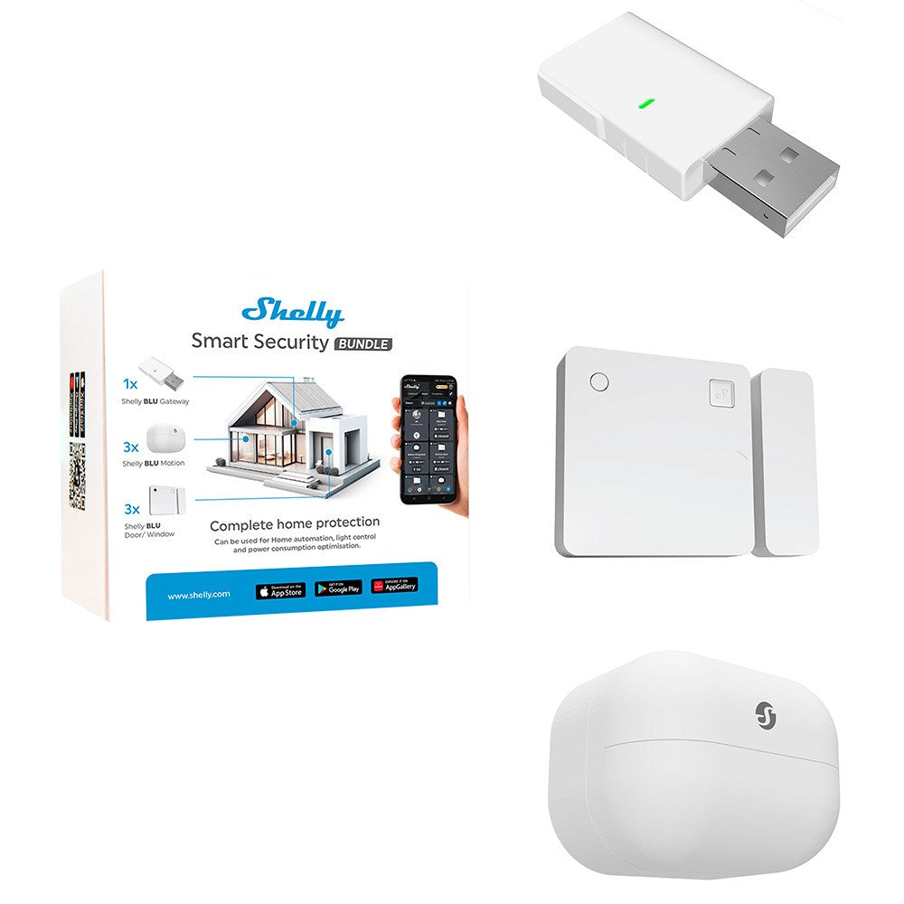 Shelly Smart Security Bundle - Hvid