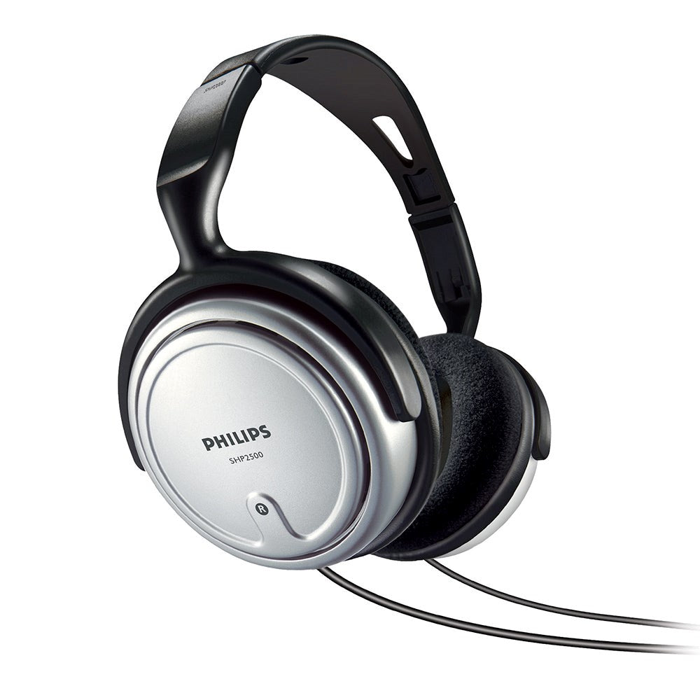 Philips Over-Ear Høretelefoner med 3.5/6.3mm Jackstik- Sort / Grå