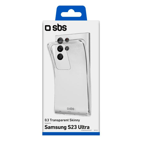 Samsung Galaxy S23 Ultra SBS Skinny Plastik Cover - Gennemsigtig