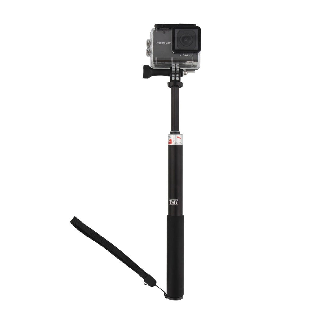 T'NB Actionkamera Selfie Stick - Sort