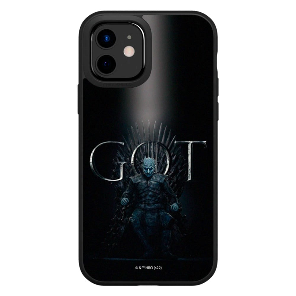 RhinoShield iPhone 12 / 12 Pro SolidSuit Håndværker Cover m. Game of Thrones - White Walkers The Night King