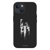 RhinoShield iPhone 13 SolidSuit Håndværker Cover m. Star Wars - Boba Fett - Spray Black