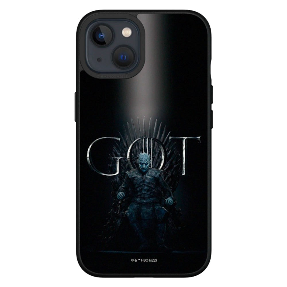 RhinoShield iPhone 13 SolidSuit Håndværker Cover m. Game of Thrones - White Walkers The Night King