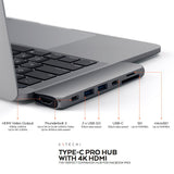 Satechi USB-C Hub 4K HDMI 85W - Sølv