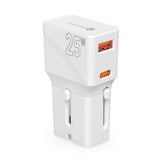 Mobile Origin - Rejse Adapter - EU/US/UK/AU - 25W - Hvid