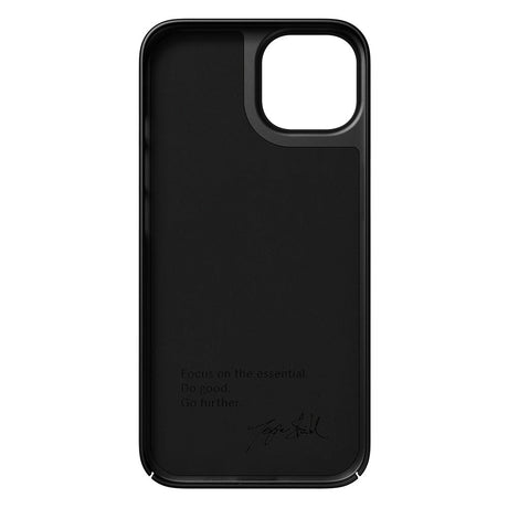 Nudient Thin Case iPhone 14 Bagside Cover - MagSafe Kompatibel - Ink Black