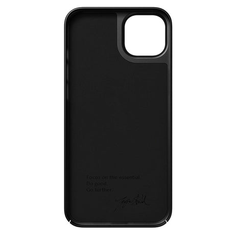 Nudient Thin Case iPhone 14 Plus Bagside Cover - MagSafe Kompatibel - Ink Black