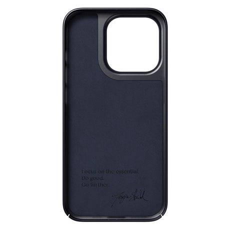 Nudient Thin Case iPhone 14 Pro Bagside Cover - Midwinter Blue