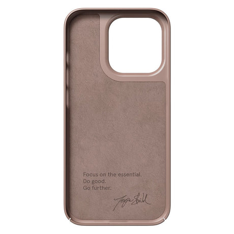 Nudient Thin Case iPhone 14 Pro Bagside Cover - Dusty Pink