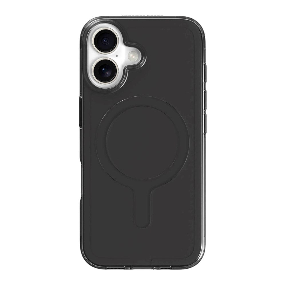agood company iPhone 16 CLRPRTCT 100% Genbrugs Plastik Mobil Cover - Transparent / Tinted Black