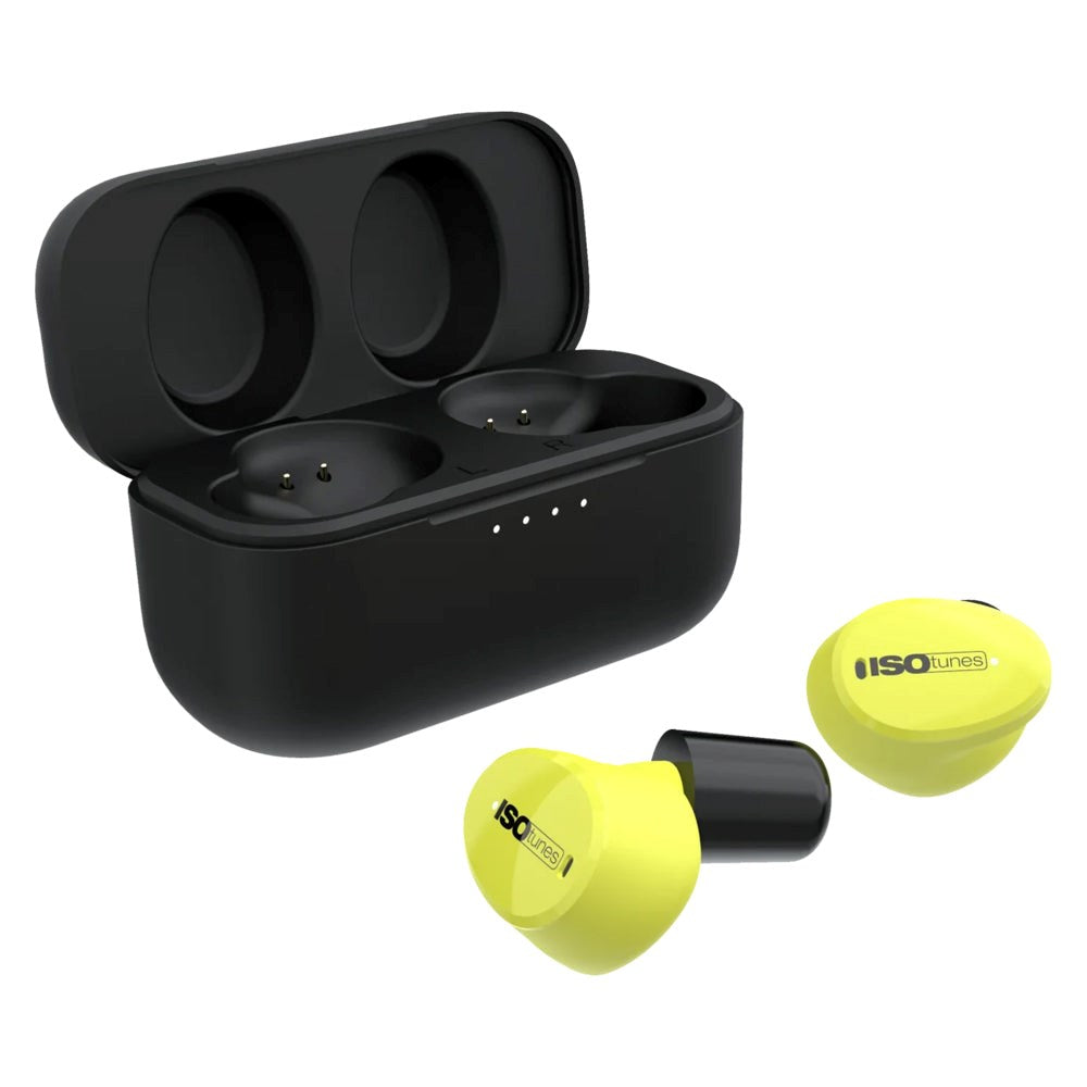 ISOtunes Free Aware EN 352 Wireless In-Ear Headset - Gul - (DEMO)