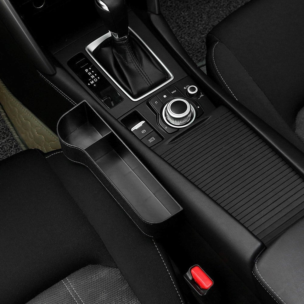 Opbevaringsboks Til Bilsæde Mellemrum 2 stk.- Sort