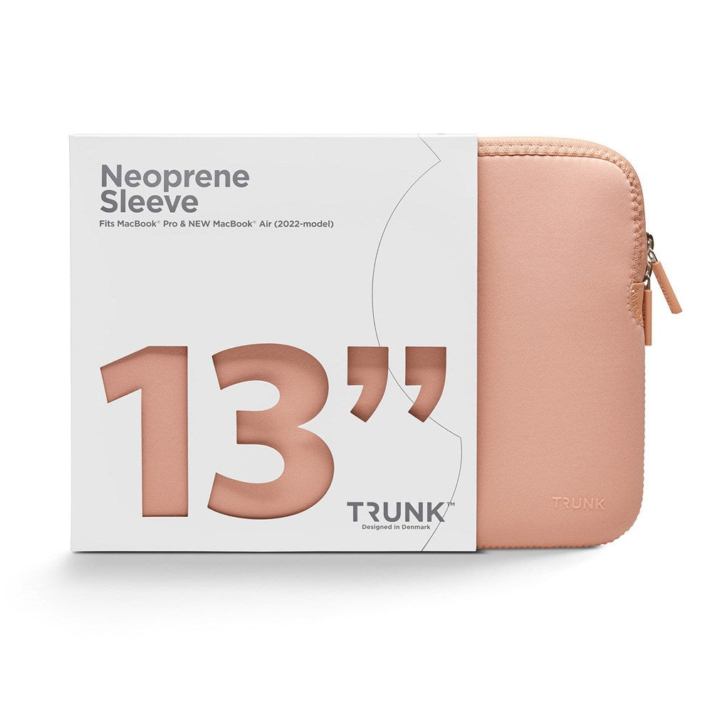 Trunk - Neoprene Sleeve - MacBook 13" (30.5 x 21.5 x 1.5 cm) - Coral Pearl