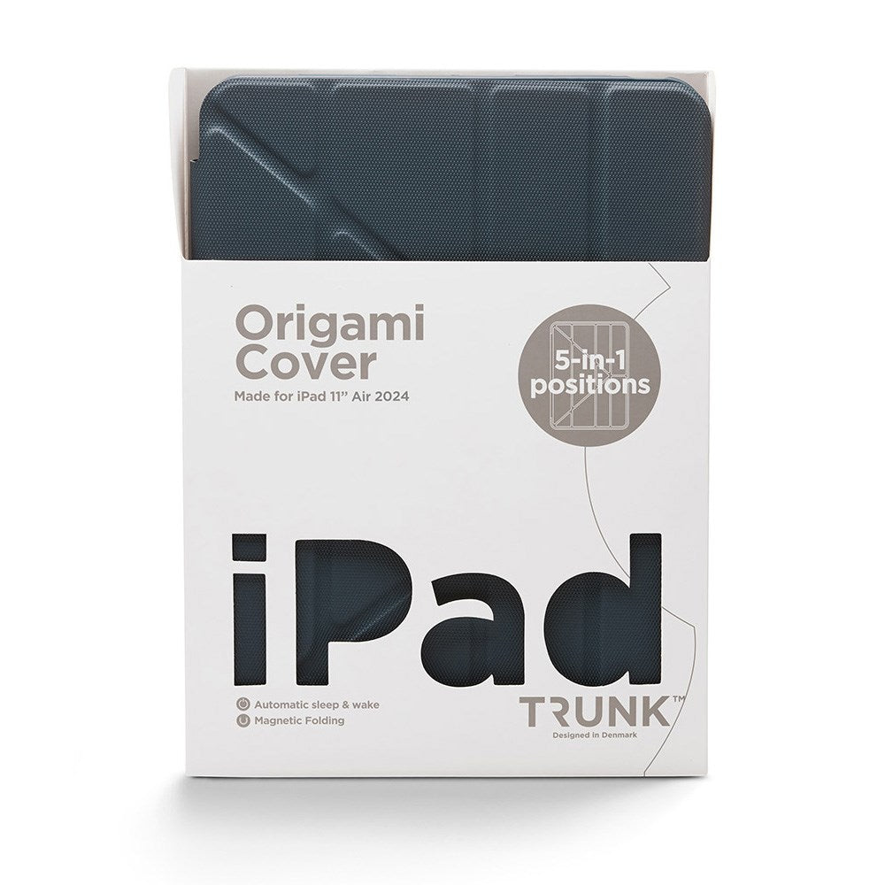 Trunk iPad Air 11" (2025 / 2024) Origami Case - Midnight Blue