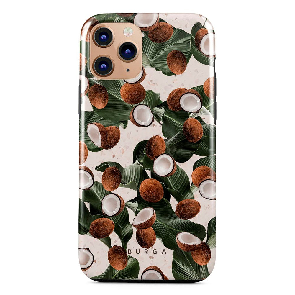 iPhone 11 Pro Burga Tough Fashion Cover - Coconut Crush
