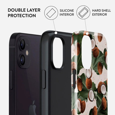 iPhone 12 / 12 Pro Burga Tough Fashion Cover - Coconut Crush