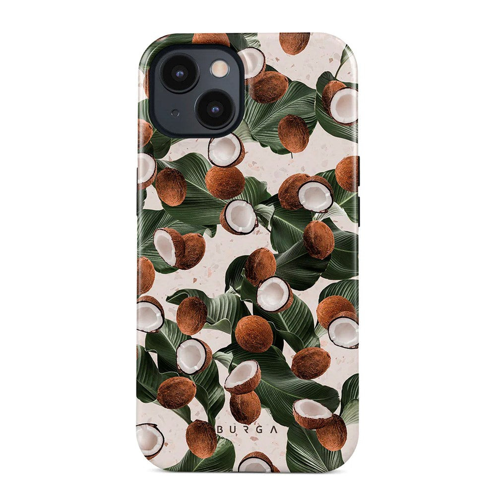 iPhone 13 Burga Tough Fashion Cover - Coconut Crush
