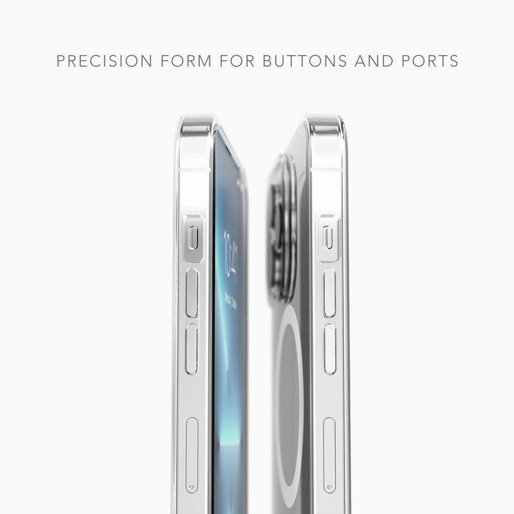 Vonmählen iPhone 15 Pro Transparent Mobil Cover - MagSafe Kompatibel - Gennemsigtig