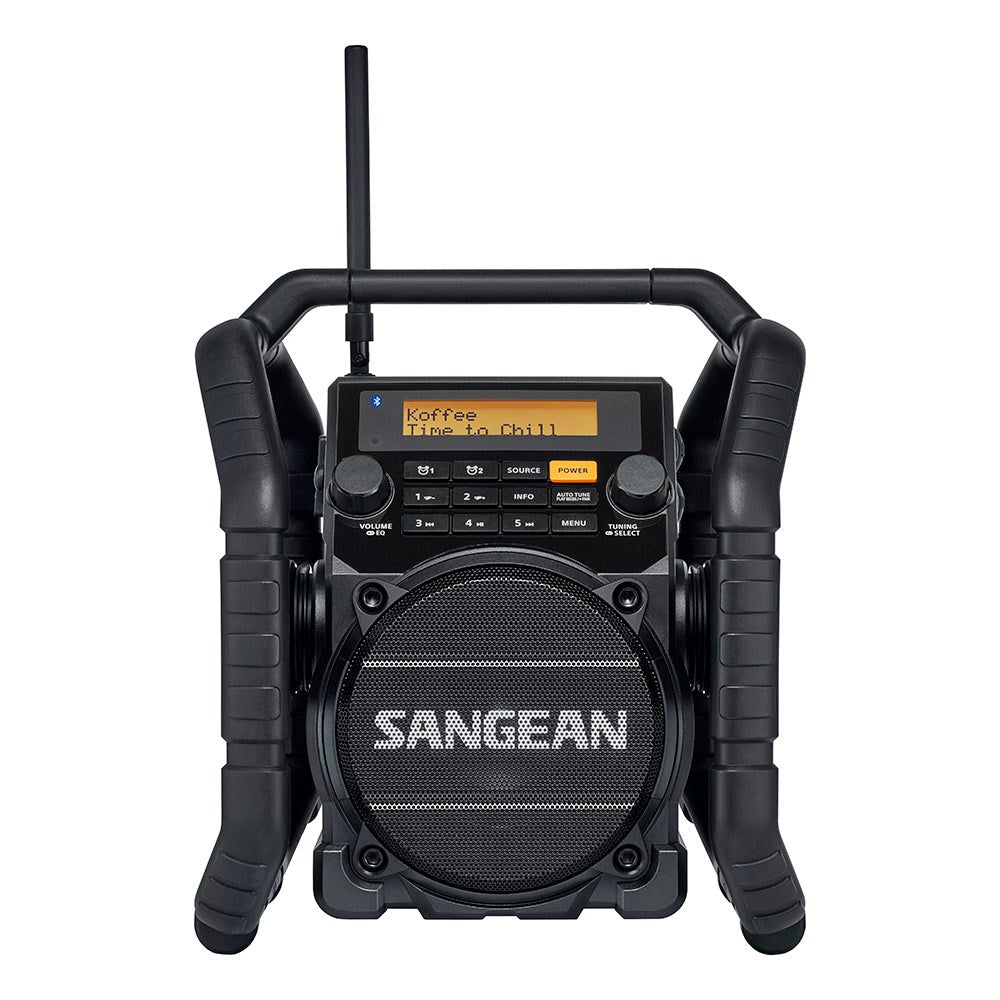 SANGEAN Utility 50 Bluetooth Højtaler & Radio - Sort