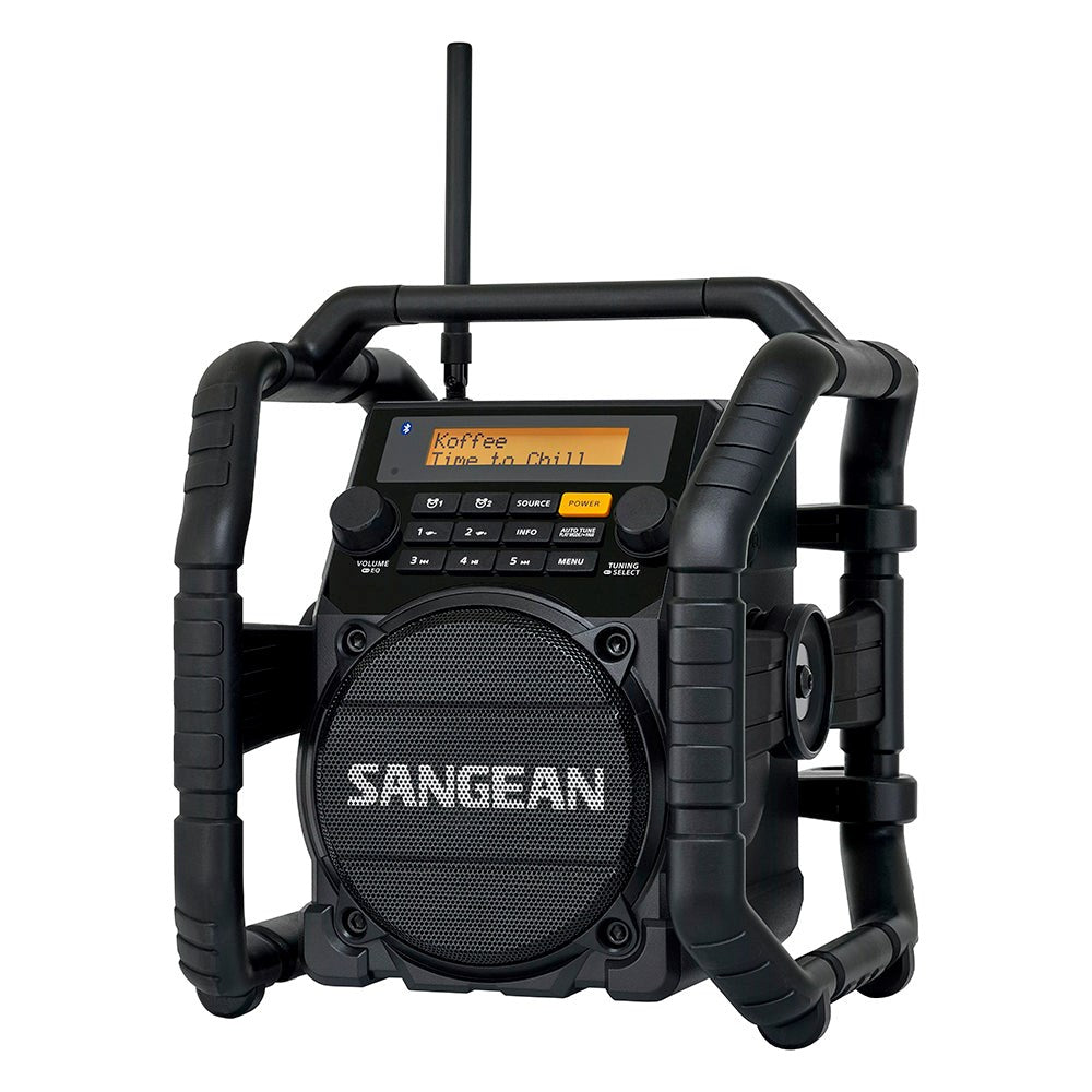 SANGEAN Utility 50 Bluetooth Højtaler & Radio - Sort