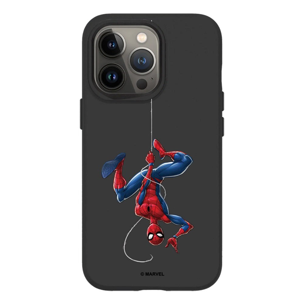 RhinoShield iPhone 13 Pro SolidSuit Håndværker Cover m. Marvel - Spider-man Upside Down