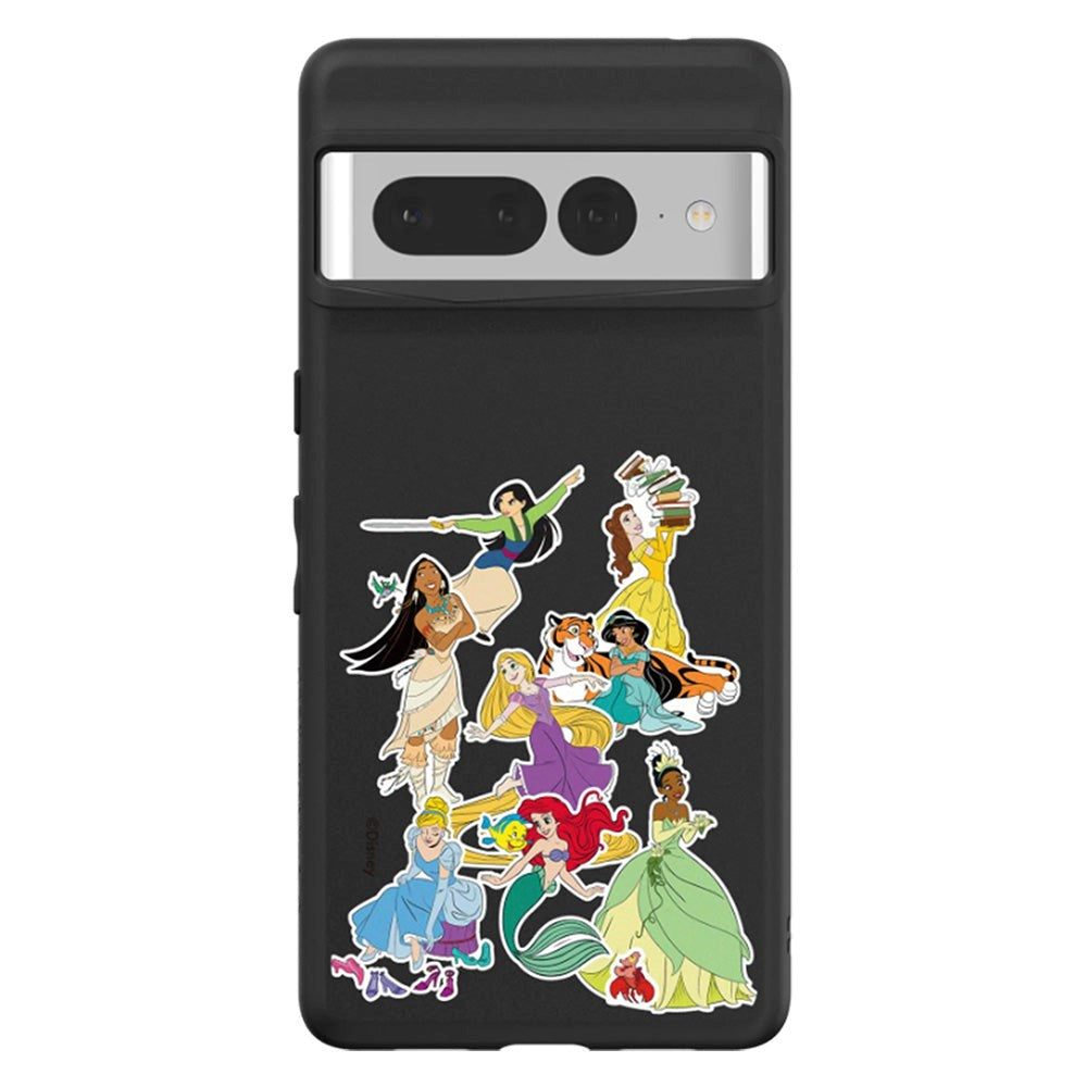 RhinoShield Google Pixel 7 Pro SolidSuit Håndværker Cover m. Disney Princess - Princesses